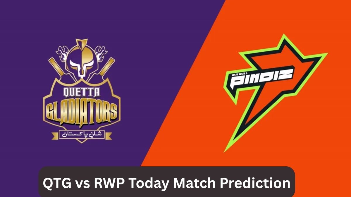 QTG vs RWP Today Match Prediction, Dream11 Prediction, Pitch Report, Playing 11 & Head to Head PSL 2026