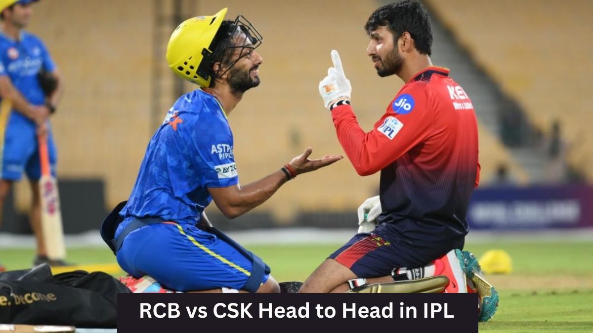 RCB vs CSK Head to Head Record IPL 2026 – Stats, Last 5 Matches, Full Analysis