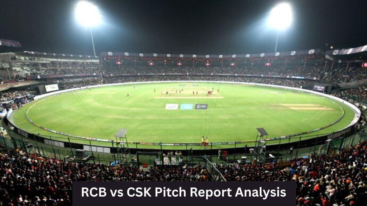 RCB vs CSK Pitch Report IPL 2026 – Bengaluru Pitch Report, Batting or Bowling?