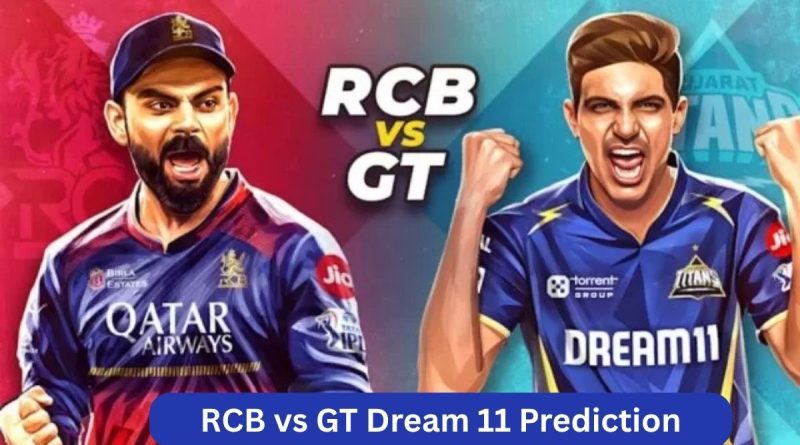 RCB vs GT Dream 11 Prediction
