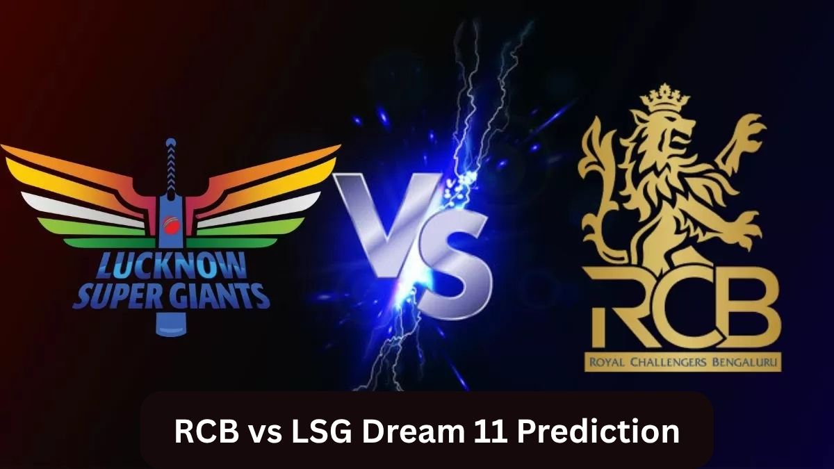RCB vs LSG Dream11 Prediction IPL 2026, Fantasy Team, Captain & Vice Captain Picks