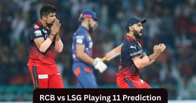 RCB vs LSG Playing 11 Prediction