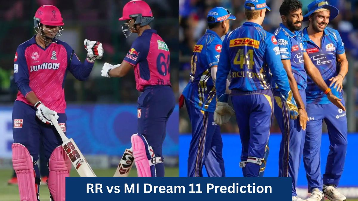 RR vs MI Dream11 Prediction, Fantasy Tips, Captain & Vice Captain IPL 2026