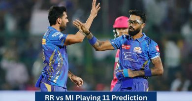 RR vs MI Playing 11 Prediction