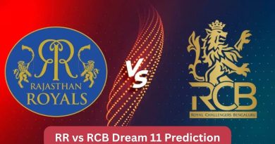 RR vs RCB Dream 11 Prediction