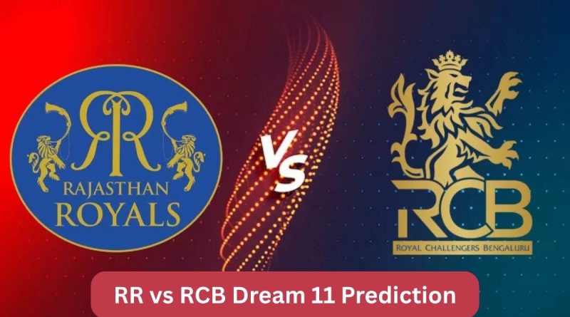 RR vs RCB Dream 11 Prediction