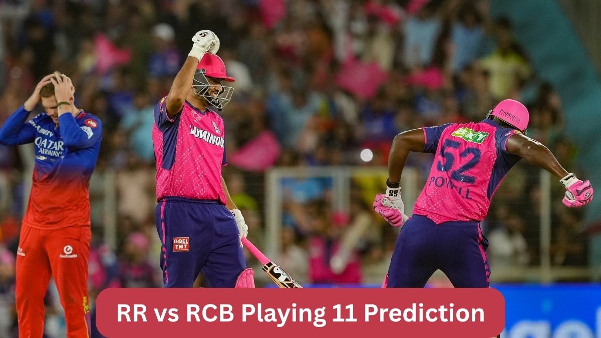 RR vs RCB Playing XI Prediction IPL 2026, Probable Lineups & Team News