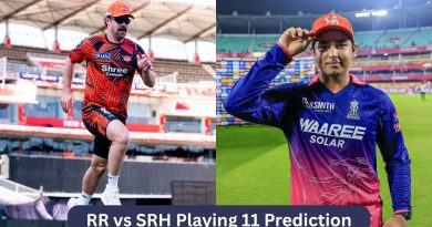 RR vs SRH Playing 11 Prediction
