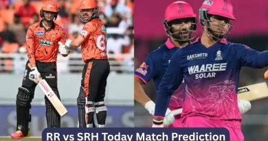 RR vs SRH Today Match Prediction