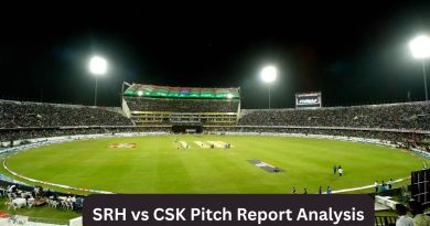 SRH vs CSK Pitch Report Analysis