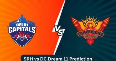 SRH vs DC Dream 11 Prediction