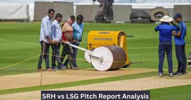 SRH vs LSG Pitch Report Analysis