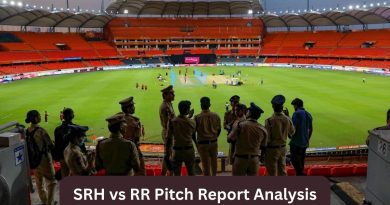 SRH vs RR Pitch Report Analysis