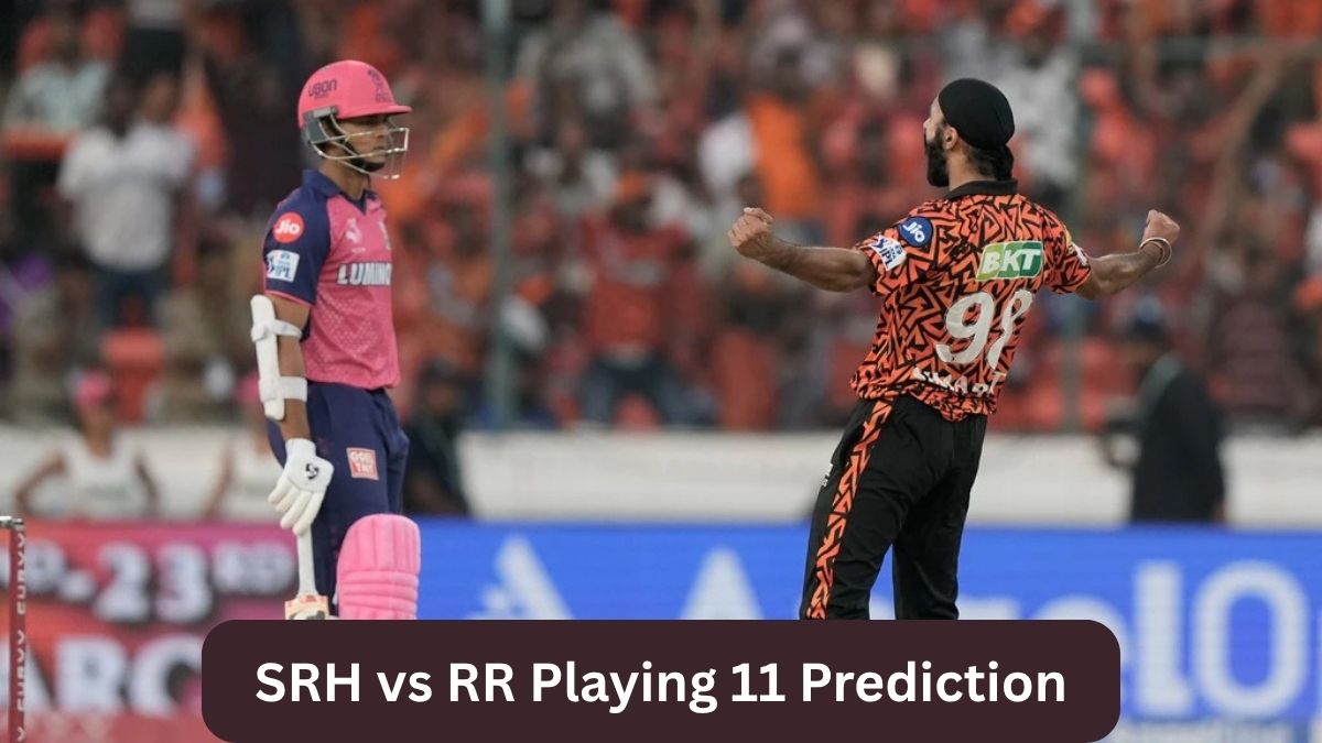 SRH vs RR Playing XI Prediction IPL 2026, Confirmed Lineups & Team Analysis